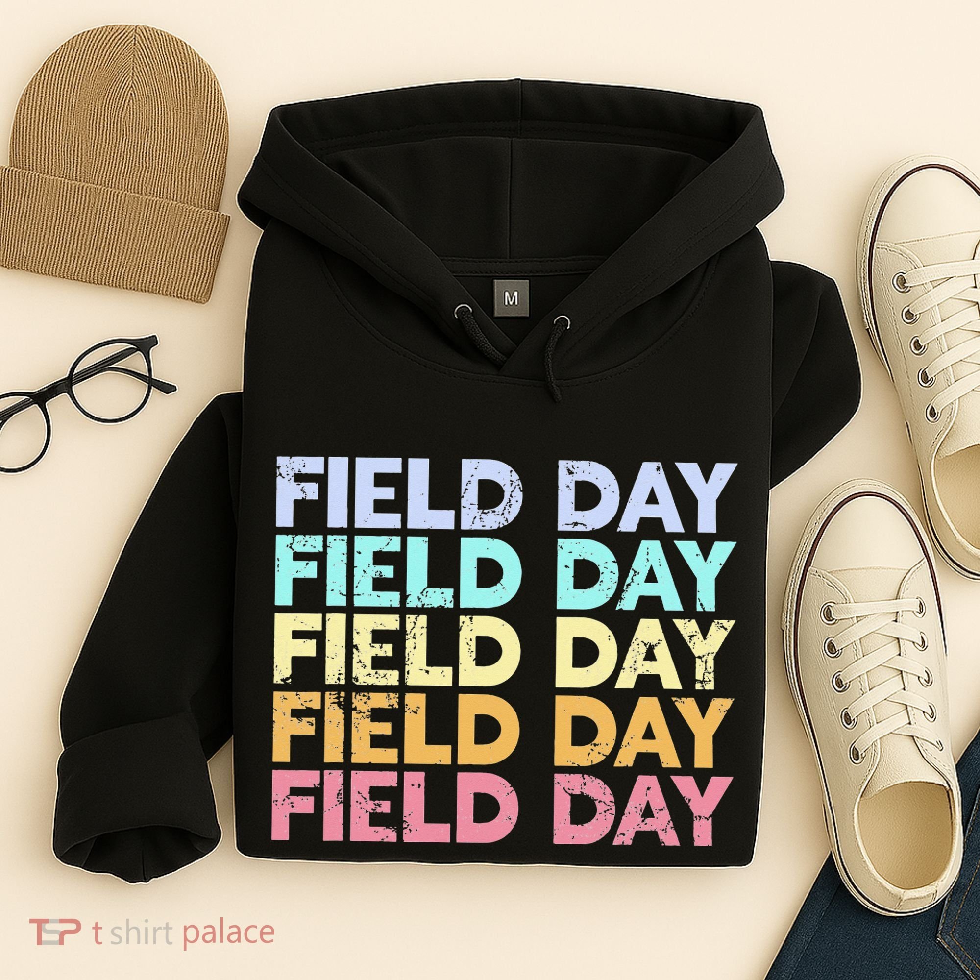 teacher lovers Funny It's Field Day Ya'll Teacher Hoodie