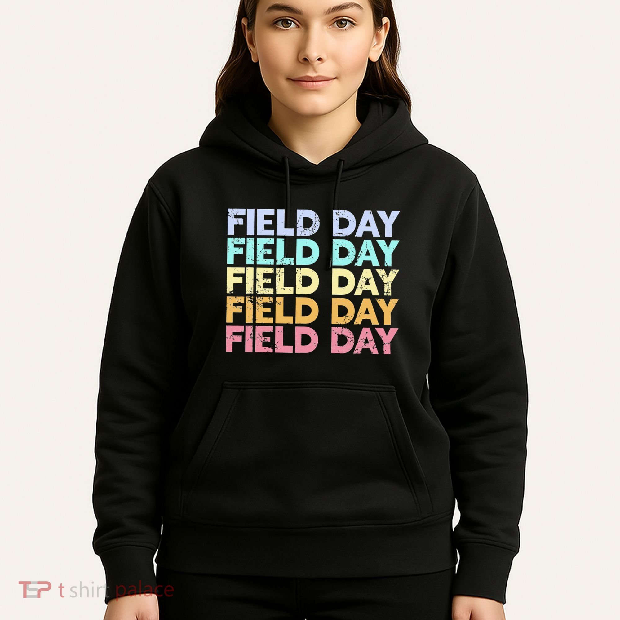 teacher lovers Funny It's Field Day Ya'll Teacher Hoodie