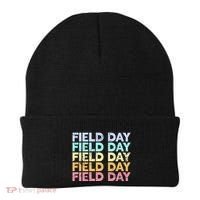 teacher lovers Funny It's Field Day Ya'll Teacher Beanie thumb 0