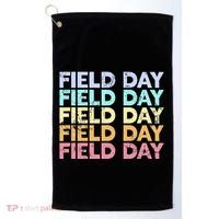teacher lovers Funny It's Field Day Ya'll Teacher Golf Towel thumb 0