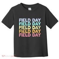 teacher lovers Funny It's Field Day Ya'll Teacher Toddler T-Shirt thumb 0