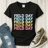 teacher lovers Funny It's Field Day Ya'll Teacher Women's T-Shirt thumb 3