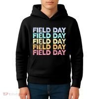teacher lovers Funny It's Field Day Ya'll Teacher Kids Hoodie thumb 4