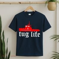 TUG LIFE funny tugboat T-Shirt thumb 2