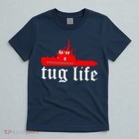 TUG LIFE funny tugboat T-Shirt thumb 5
