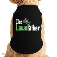 The Lawnfather Funny Lawn Mowing Doggie Tank thumb 0