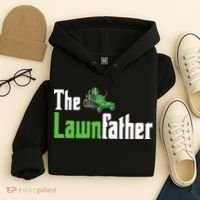 The Lawnfather Funny Lawn Mowing Hoodie thumb 4