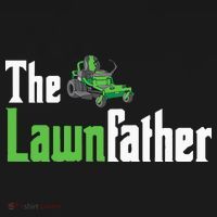 The Lawnfather Funny Lawn Mowing T-Shirt thumb 7