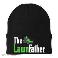The Lawnfather Funny Lawn Mowing Beanie thumb 0
