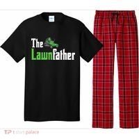 The Lawnfather Funny Lawn Mowing Pajama Set thumb 0