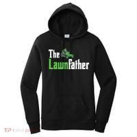 The Lawnfather Funny Lawn Mowing Women's Hoodie thumb 0