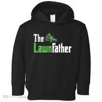 The Lawnfather Funny Lawn Mowing Toddler Hoodie thumb 0