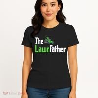 The Lawnfather Funny Lawn Mowing Women's T-Shirt thumb 4