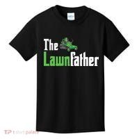 The Lawnfather Funny Lawn Mowing Kids T-Shirt thumb 0