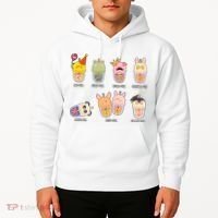 Tea Life Funny Cute Milk Tea Cup Milk Tea Lover Humorous Puns Hoodie thumb 2