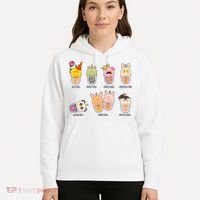 Tea Life Funny Cute Milk Tea Cup Milk Tea Lover Humorous Puns Hoodie thumb 5