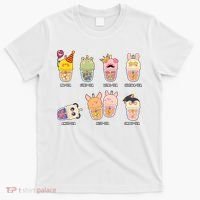 Tea Life Funny Cute Milk Tea Cup Milk Tea Lover Humorous Puns T-Shirt thumb 0