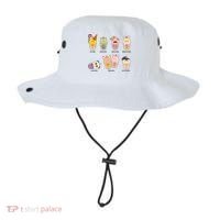 Tea Life Funny Cute Milk Tea Cup Milk Tea Lover Humorous Puns Bucket Hat thumb 0
