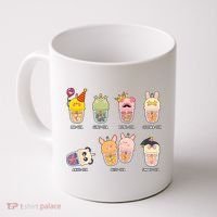 Tea Life Funny Cute Milk Tea Cup Milk Tea Lover Humorous Puns Coffee Mug thumb 0