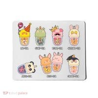 Tea Life Funny Cute Milk Tea Cup Milk Tea Lover Humorous Puns Mousepad thumb 0