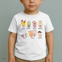 Tea Life Funny Cute Milk Tea Cup Milk Tea Lover Humorous Puns Toddler T-Shirt thumb 2