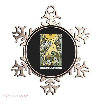 The Lovers Frog Toad Tarot Card Cottagecore Frog Lover Ornament