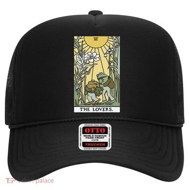 The Lovers Frog Toad Tarot Card Cottagecore Frog Lover Hat