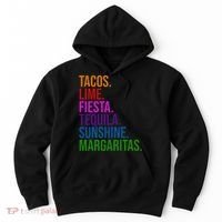 Tacos Lime Fiesta Tequila Sunshine Margaritas Cindo De Mayo Hoodie thumb 0