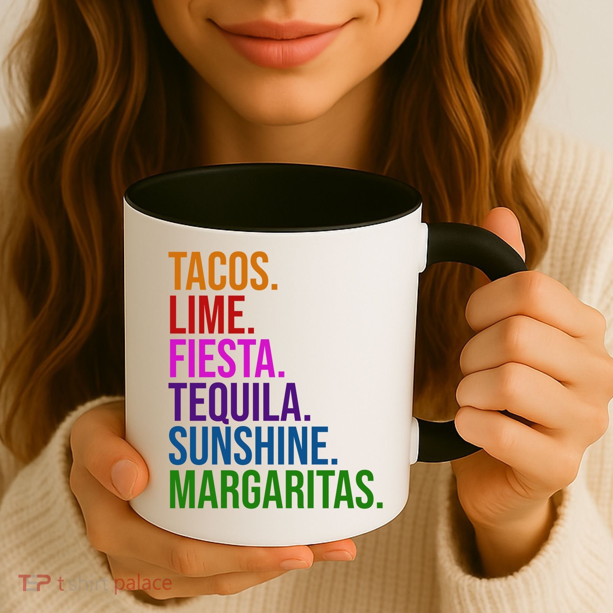 Tacos Lime Fiesta Tequila Sunshine Margaritas Cindo De Mayo Coffee Mug