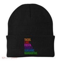 Tacos Lime Fiesta Tequila Sunshine Margaritas Cindo De Mayo Beanie thumb 0