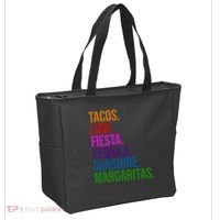 Tacos Lime Fiesta Tequila Sunshine Margaritas Cindo De Mayo Tote Bag thumb 2