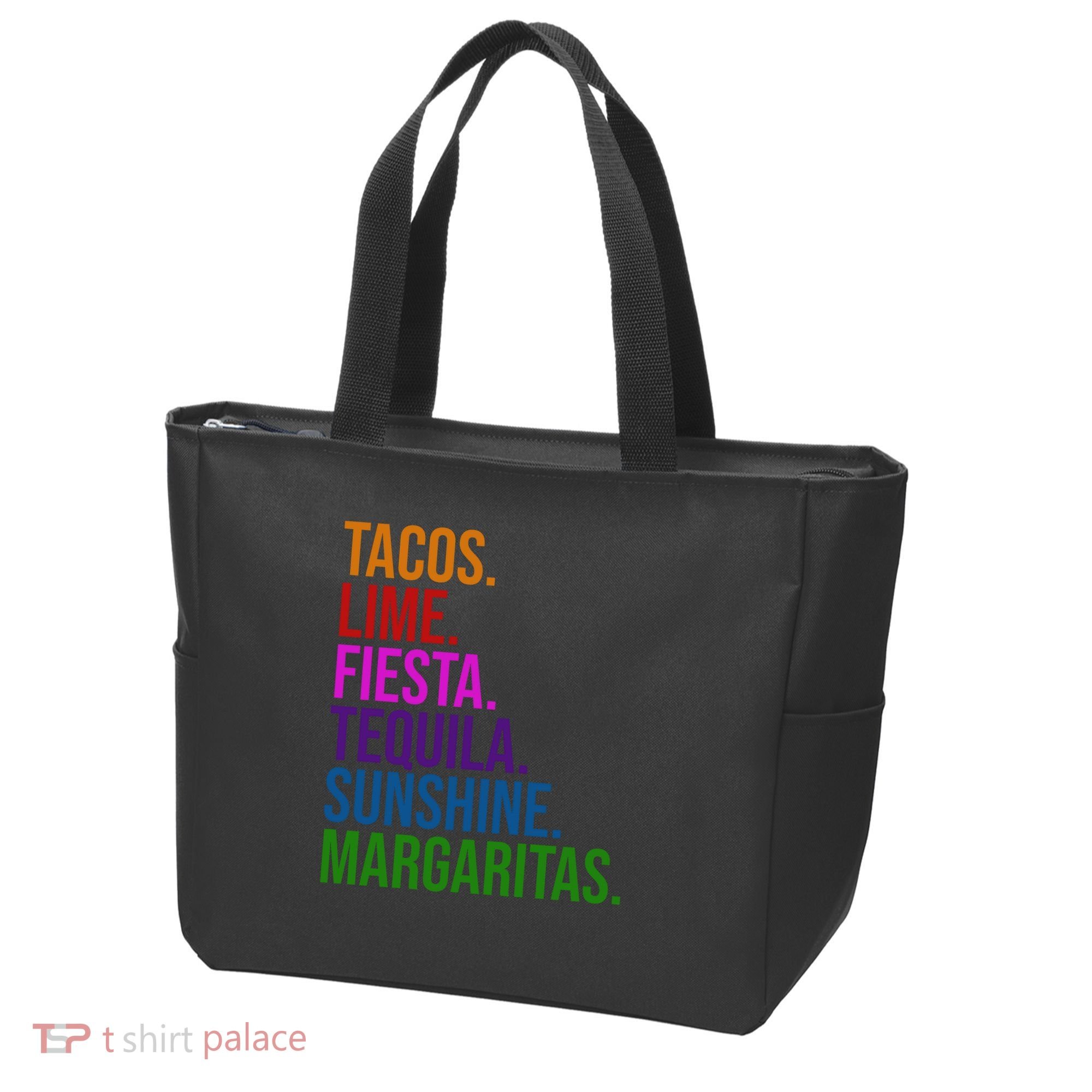 Tacos Lime Fiesta Tequila Sunshine Margaritas Cindo De Mayo Tote Bag