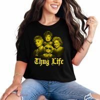 Thug Life Golden Comfort Colors T-Shirt thumb 0