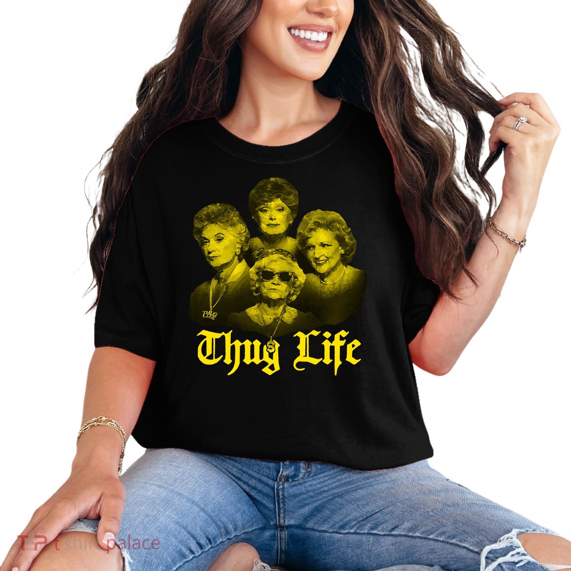 Thug Life Golden Comfort Colors T-Shirt
