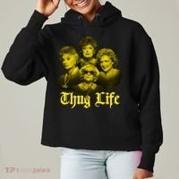 Thug Life Golden Ladies Heavyweight Boxy Pullover Hoodie thumb 0
