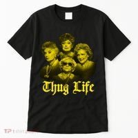 Thug Life Golden Tall T-Shirt thumb 0