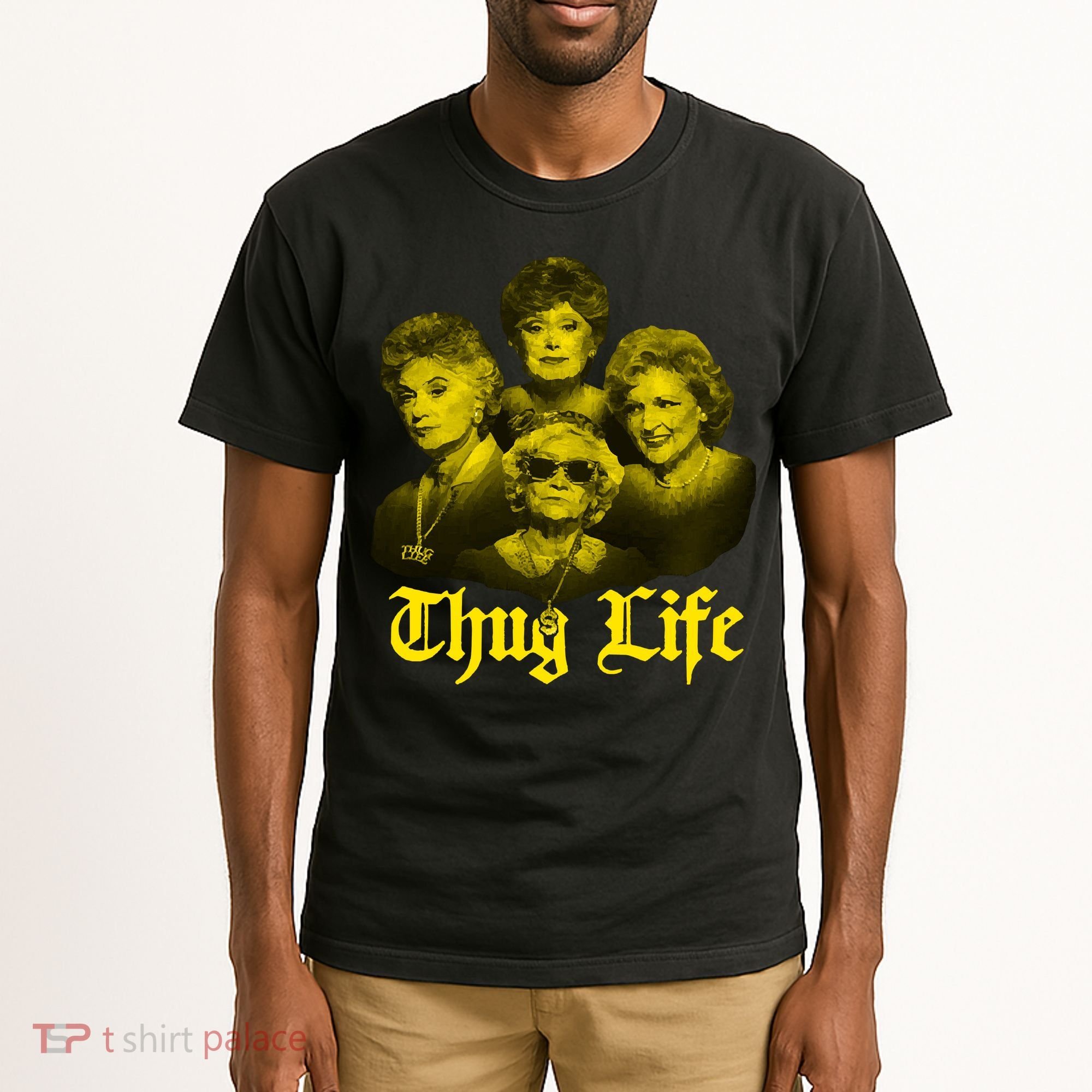 Thug Life Golden Tall T-Shirt