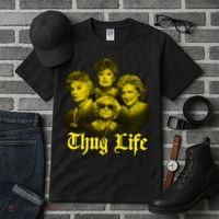 Thug Life Golden Tall T-Shirt thumb 3