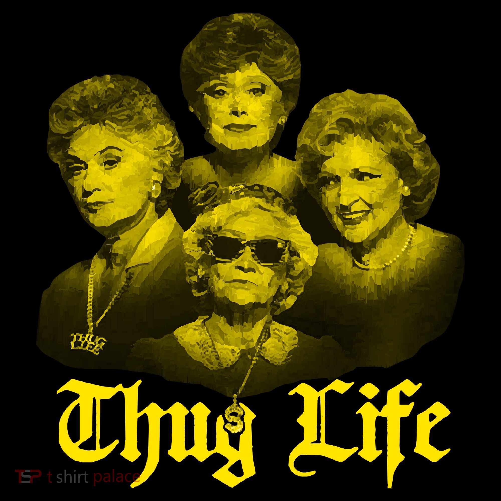 Thug Life Golden Coaster