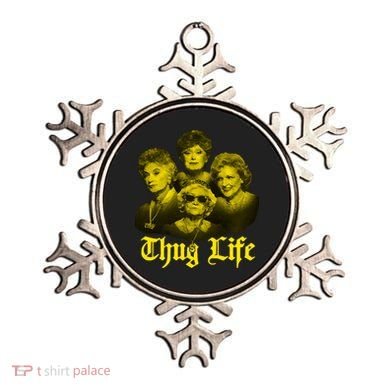 Thug Life Golden Ornament