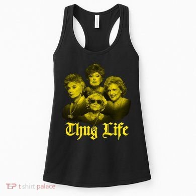 Thug Life Golden Women's Tank Top