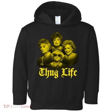 Thug Life Golden Toddler Hoodie