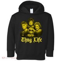 Thug Life Golden Toddler Hoodie thumb 0