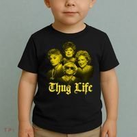 Thug Life Golden Toddler T-Shirt thumb 2