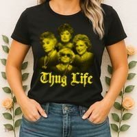 Thug Life Golden Women's T-Shirt thumb 2