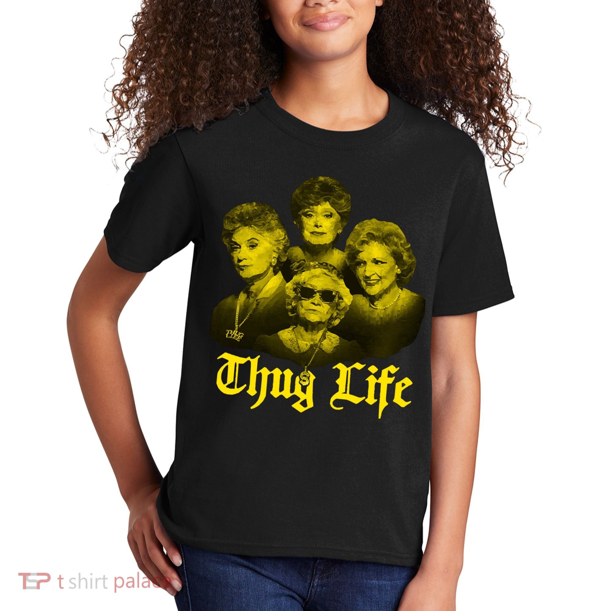 Thug Life Golden Kids T-Shirt