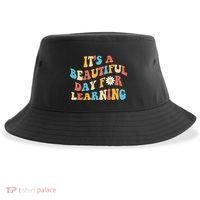 Teacher Life Gift Its A Beautiful Day Sustainable Bucket Hat thumb 0