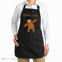 Thug Life Gangsta Sloth Apron thumb 2