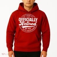 The Legend Has Officially Retired EST 2026 Emblem Hoodie thumb 2