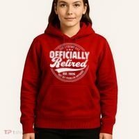 The Legend Has Officially Retired EST 2026 Emblem Hoodie thumb 5